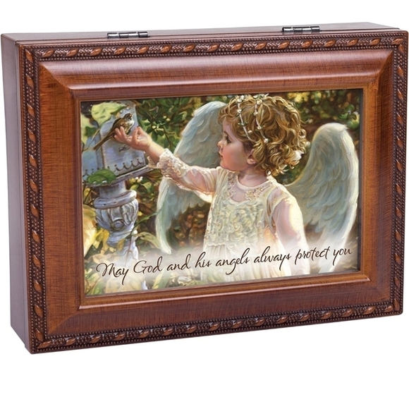 SWEET‎ 16TH  My his angels always protect you music Box - Picture 9 of 10